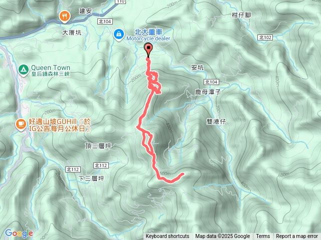 麒麟山   竹崙山  雙港仔山