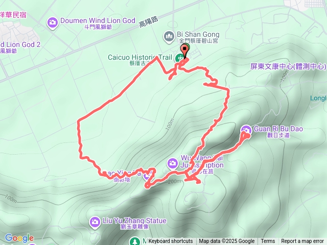 蔡厝-斗門古道O型