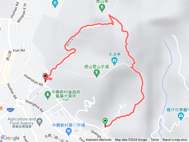 南投中興新村虎山步道