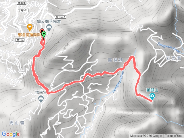 20201115台南獅額山（仙公廟出發）