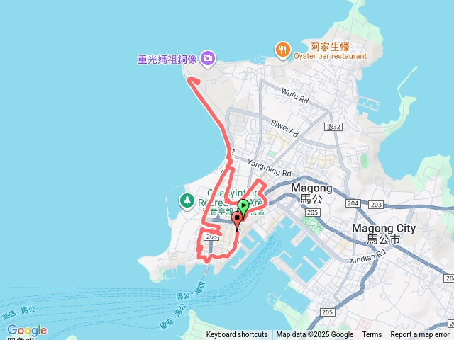 澎湖馬公市健行