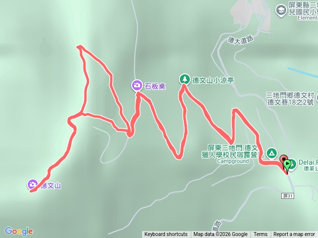 觀望山（德文山）健走預覽圖