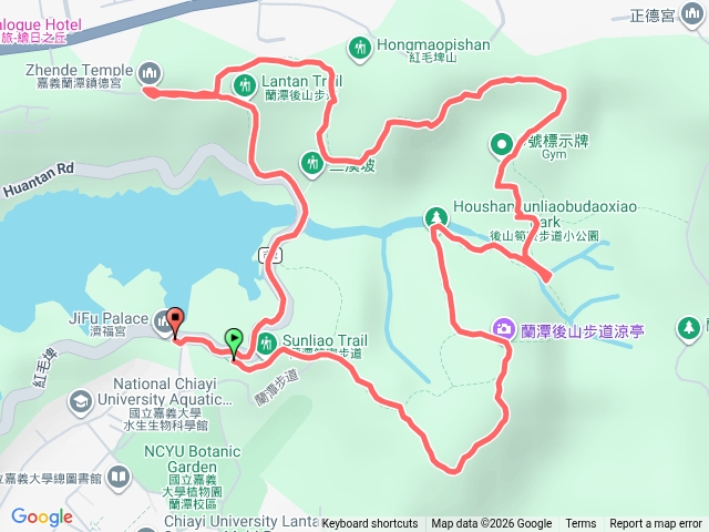 蘭潭後山步道預覽圖