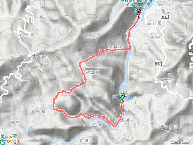 三貂嶺越嶺猴硐