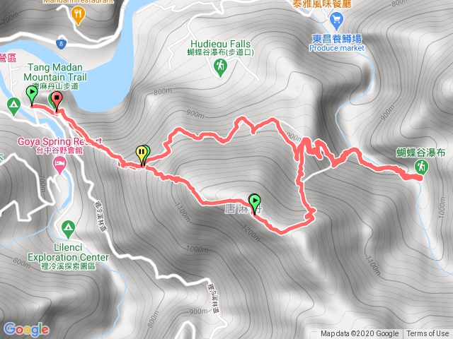 唐麻丹三角點-蝴蝶谷（裡冷登山口進