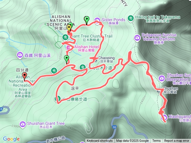 阿里山森林遊樂區超大圈預覽圖