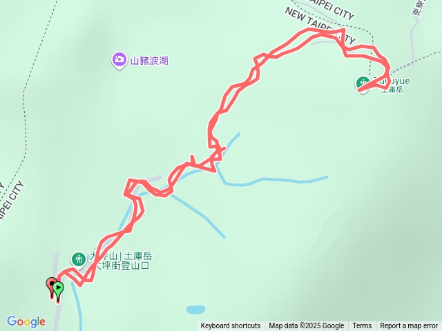 土庫岳小百岳攻頂線