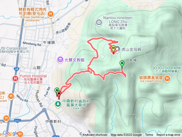 中興新村虎山步道