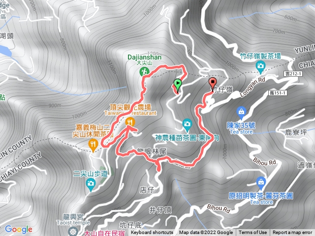 小豬的家-大尖-二尖-1234景觀台