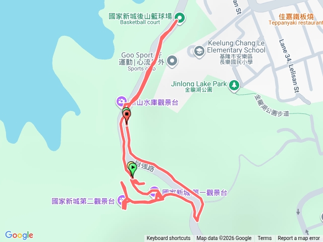 2026.4.11.基隆樂利山步道.鐘萼木生態公園