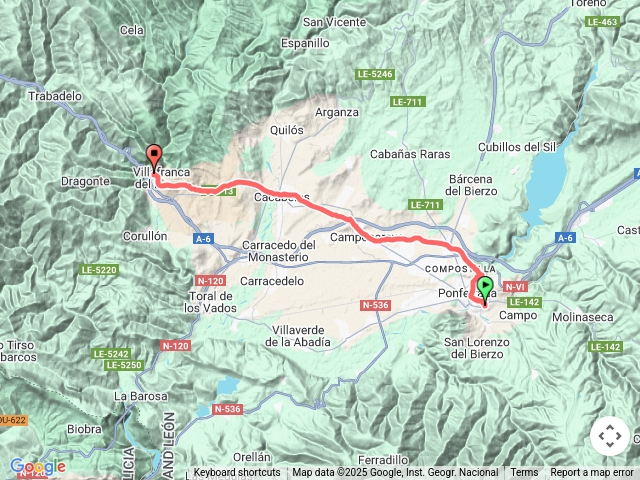 Camino:PonferradatoVillafranca