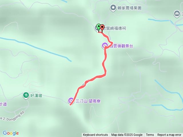 三汀山(老鼠崎福德祠啟登)20250912
