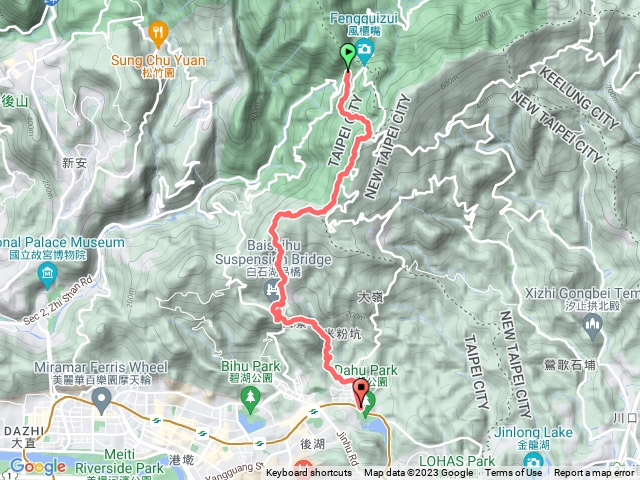 台北大縱走第4段