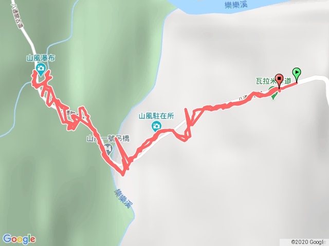 瓦拉米到山風吊橋