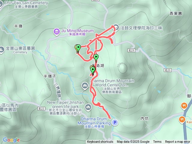 法鼓山步道10k隨意走