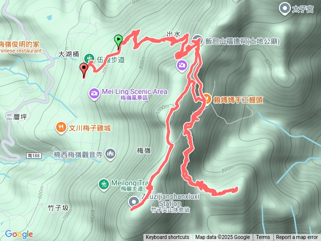 竹子尖山東峰 走 竹子尖山預覽圖