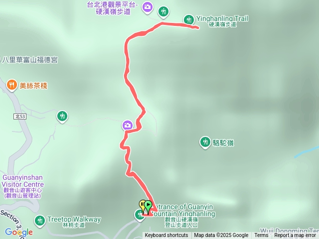 觀音山硬漢嶺步道預覽圖