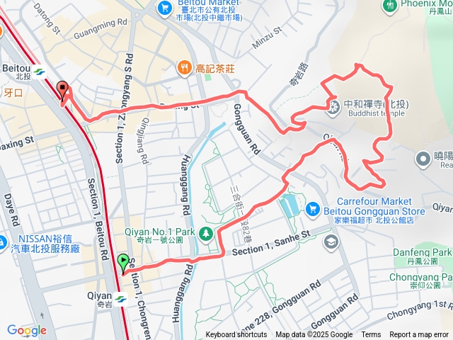 奇岩站丹鳳山北投站預覽圖