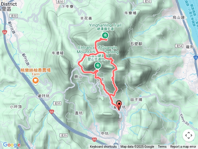小北插O繞觀音山