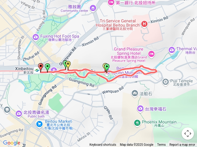 2025臺北健走趣北投溫泉步道