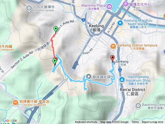 劉銘傳隧道獅球嶺步道