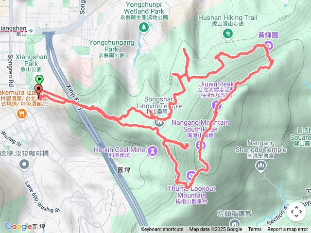 四獸山O型縱走