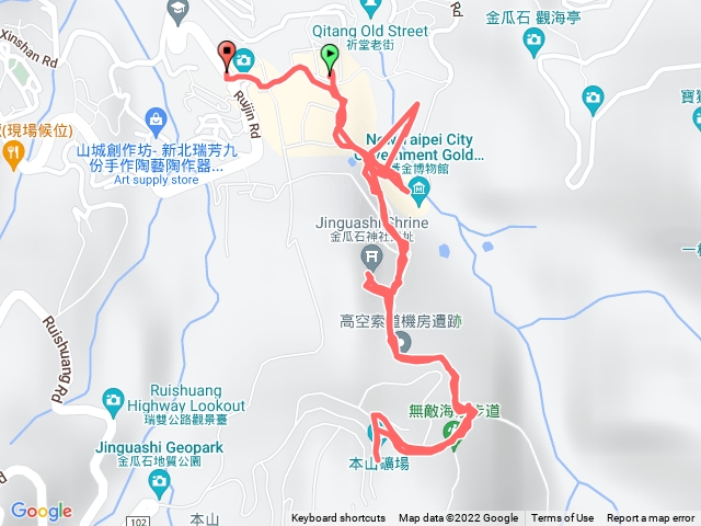金山神社 本山礦場