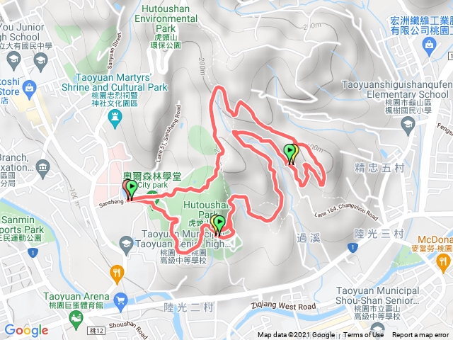 桃園虎頭山~龜崙山縱走