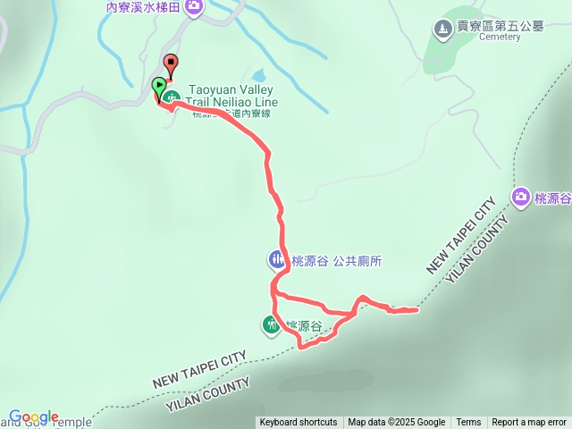 桃源谷內寮線預覽圖