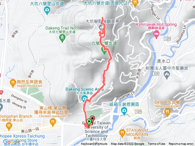 大坑10 9 6號步道負重訓練