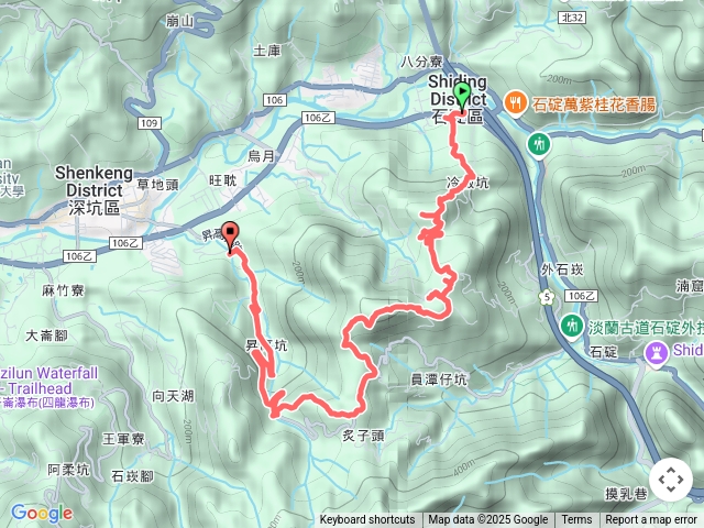 20250628石碇冷飯坑山烏月山下昇高坑C形