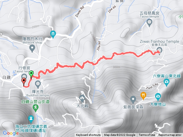 行修宮至紫微天后宮