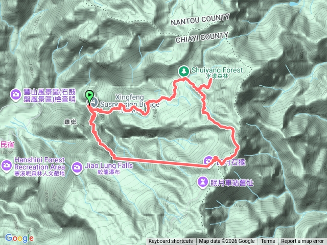 豐阿縱走預覽圖