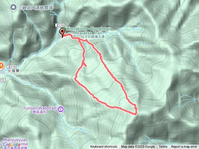 熊空橋逐鹿山獵徑O走