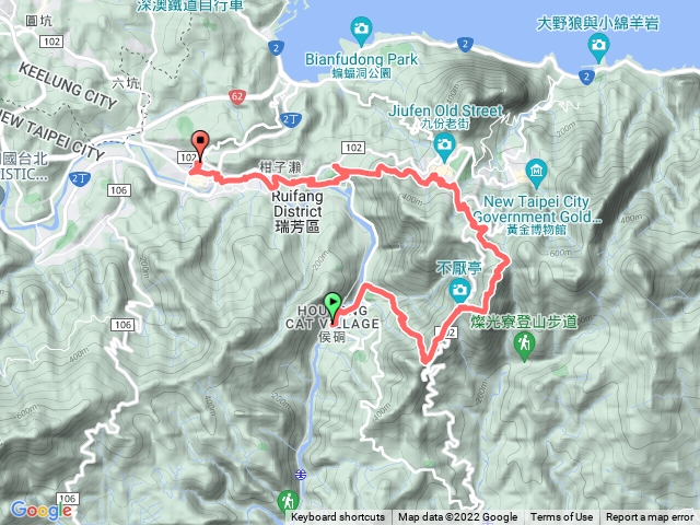 金字碑/不厭亭/牡丹山/九份