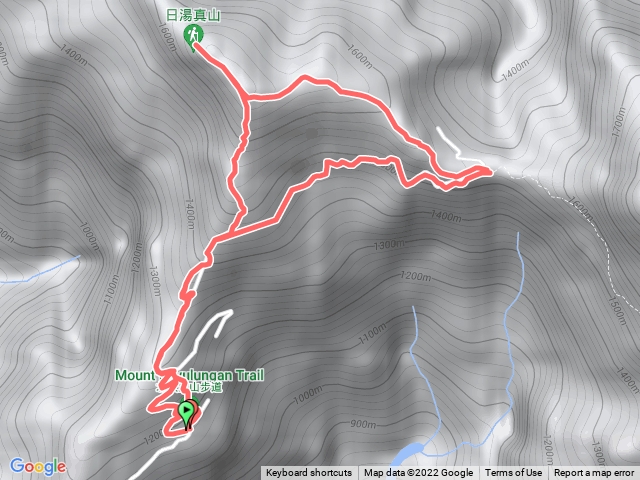 日湯真山登山步道