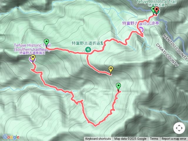 2刷特富野自忠➡️神秘谷➡️森林神木➡️南端口➡️2.65階梯➡️步道