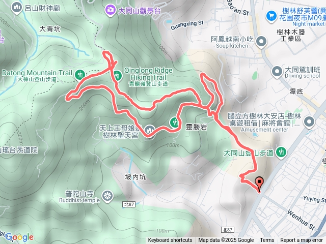 樹林大同山青龍嶺