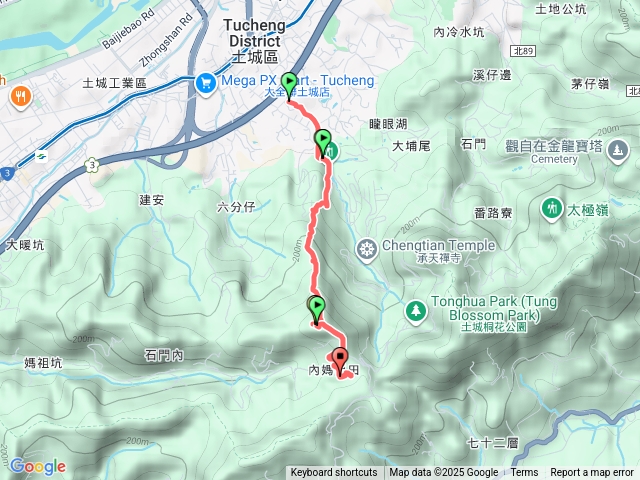 石壁寮溪步道_火焰山_善息寺