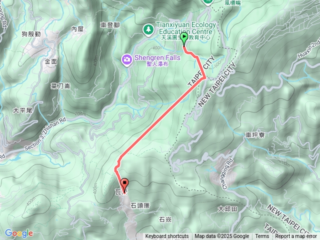 台北大縱走第四段