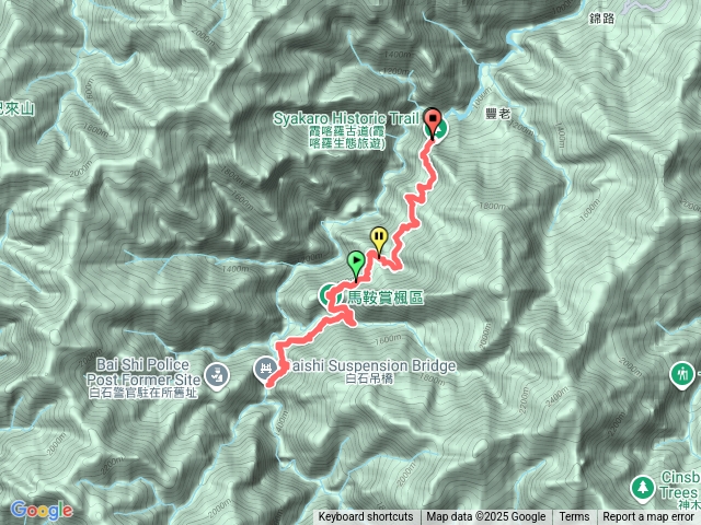 養老部落登山口—白石吊橋預覽圖