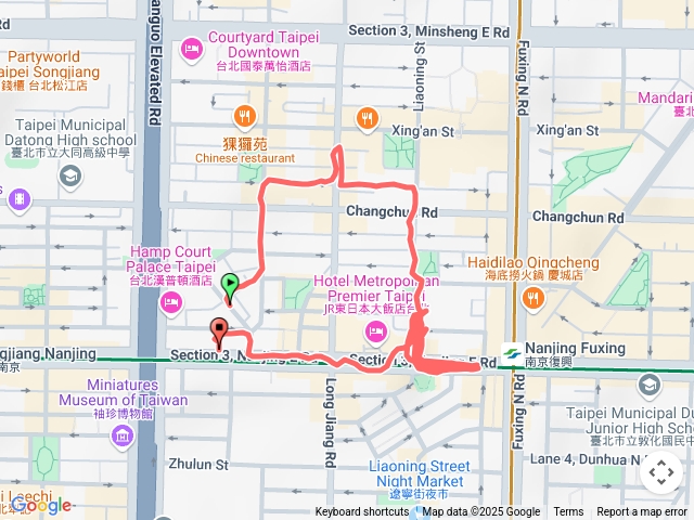 台北市中午健走