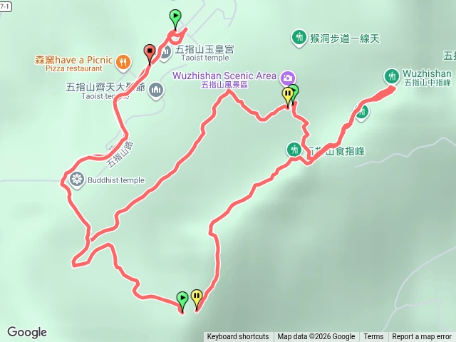 小百岳集起來五指山登山步道202610181339預覽圖