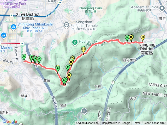 象山進-拇指山-南港山-中華科大出預覽圖