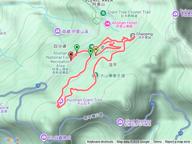 水山巨木步道&櫻之道&天空步道預覽圖