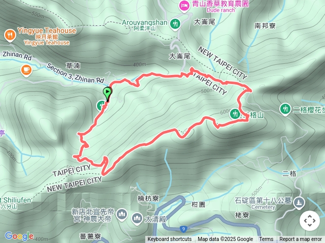 二格山（三角點早上6:00涼爽21度）