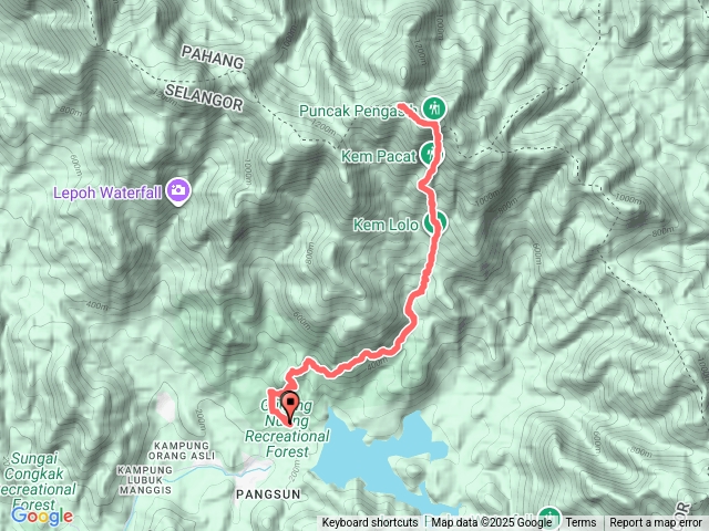 馬來西亞 努昂山 Gunung Nuang