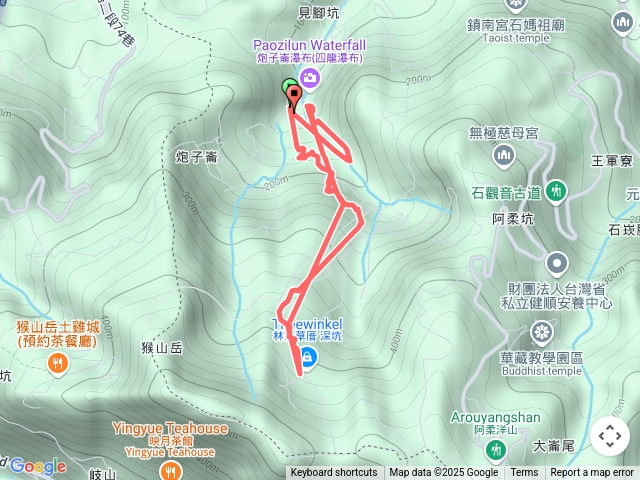 202544砲子崙步道／瀑布