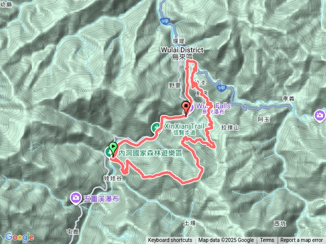 大刀山內洞森林遊樂區O型預覽圖