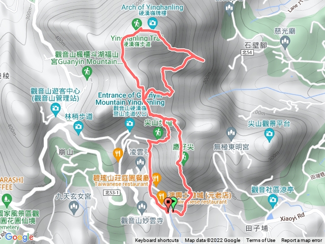 小北插到硬漢嶺